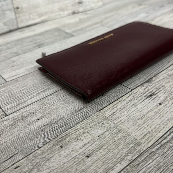 Michael Kors Burgundy Wallet - Picture 10 of 14